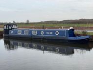 Bella Ciao, 57ft Cruiser Stern Narrowboat 2022, built by DB Marine