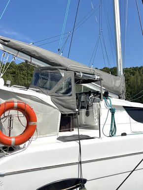 Fountaine Pajot Lipari catamaran for sale in Rebak Marina Langkawi 