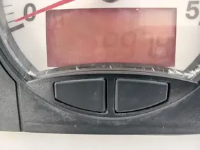 Close-up of a Leopard 40 boat's dashboard gauge, displaying numbers.