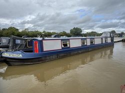 Karian III, 58ft Cruiser style narrowboat, 2004