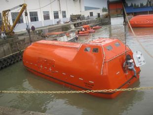 Lifeboats new 150p with davits (4)