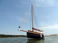Gaff rigged Winkle Brig - Rare Boat