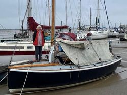 Memory 19 GRP, Gaff Sloop with Road Trailer, 1980