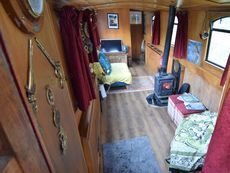 ARKHOLME THE SECOND &bull; 57ft 6in, Narrowbeam Dutch Barge, 2+2 berths.