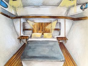 Nicols Estivale Quattro pre purchase survey available - Forward Cabin