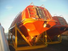 12.5m (41ft) FREEFALL LIFEBOAT, YR 2007