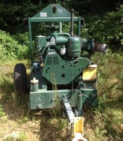 2003 Pioneer 8" Diesel Powered Pump