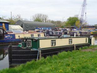 40ft Cruiser Stern Narrowboat built 2005 by Douglas Barnett