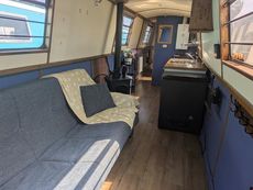 Venetian Queen 55' reverse layout cruiser stern @ Roydon Marina 