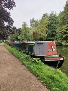 55ft  steel narrowboat  traditional