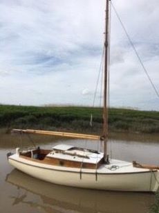 Classic 17-ft gaff-rig yacht &quot;Sprite&quot;