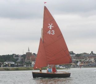 12ft GRP Sailing Dinghy, 2008, JEP Windmill. 