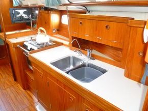 Galley area looking aft