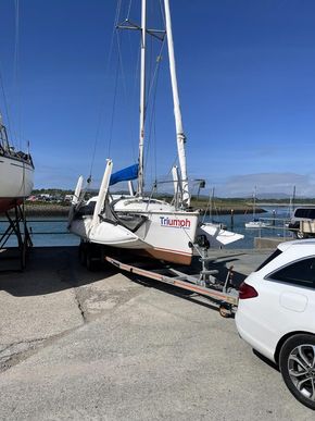 Doesn't take up much space when off the water