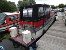 Circa 1930s Dutch Flower Barge