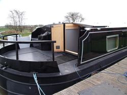 new  ex demo 60 x 12'6" widebeam barge