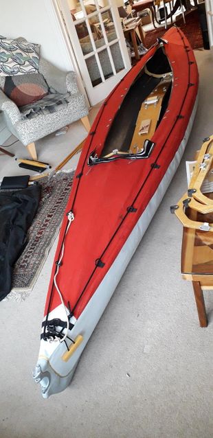 Wayland folding canoe
