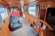 58' 2008 Cruiser Stern Narrowboat Built by Liverpool Boats