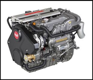NEW Yanmar 4JH80 80hp Marine Diesel Engine & Gearbox Package