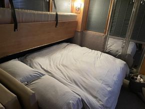 Second double bedroom in lounge