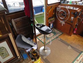 Dutch Luxemotor live aboard river cruiser - Coachroof/Wheelhouse