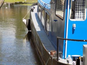 Dutch Barge 40ft  - Side Deck