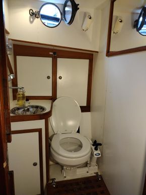 heads compartment - sea toilet