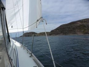 Under way - Starboard side