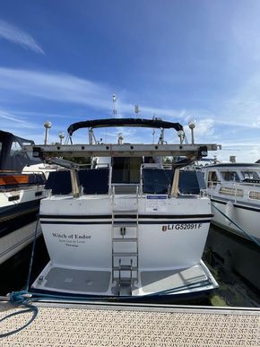 Arriere du bateau