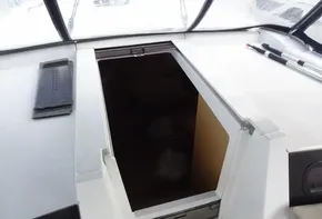 Hatch entrance on a 2020 Beneteau Oceanis 46.1 sailboat.