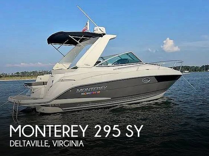 2020 Monterey 295 sport yacht