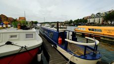 Traditional canal narrow boat