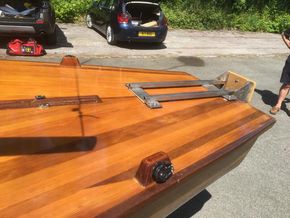 Rear deck