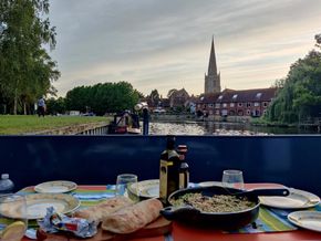 Generous deck space