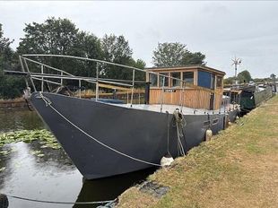 40ft x 11ft6" Steel Motor Cruiser built by Thorne Boat Yard in 1979.