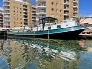 Magnificent 86' Dutch Barge. Central London Residential Mooring
