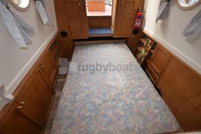Bed from under tug deck