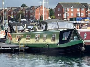 52ft Semi traditional narrowboat