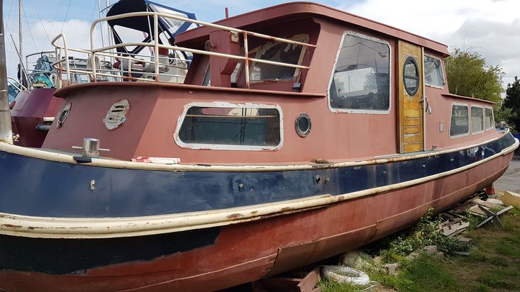 Dutch Tjalk Barge 40 (sold)