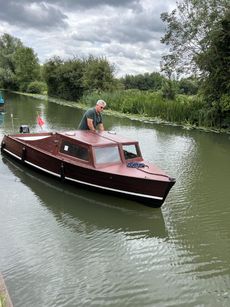 Stunning wooden launch