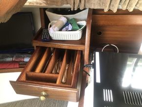 Funky cutlery drawer