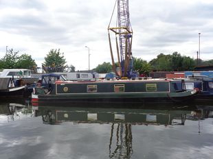 45ft Cruiser stern Narrowboat built 2005 by Paul Widdowson