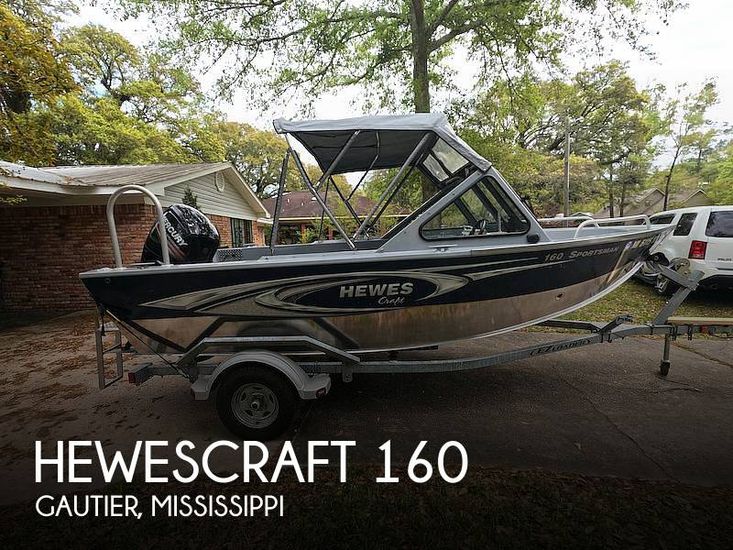 2018 Hewescraft 16 sportsman