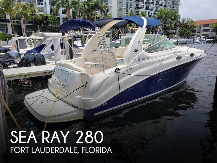 2005 Sea Ray 280 sundancer