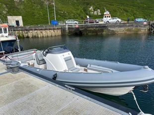Cobra 8.7m with twin 225hp engines
