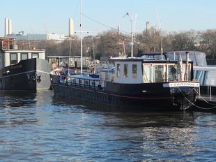 Converted English ex-Admiralty barge