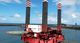 445 T SWL Crane Capacity | Non-Propelled Self Elevating Jack-Up Barge