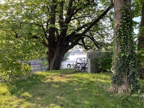 communal space on Ash Island