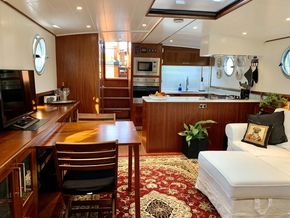 fold up table below deck