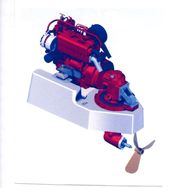 Pair BETA 20 Seaprop 60 saildrives with props - AS NEW  